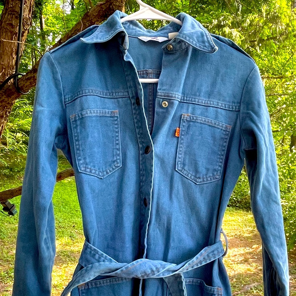 1970s/1980s vintage LEVIS orange tab workers coat